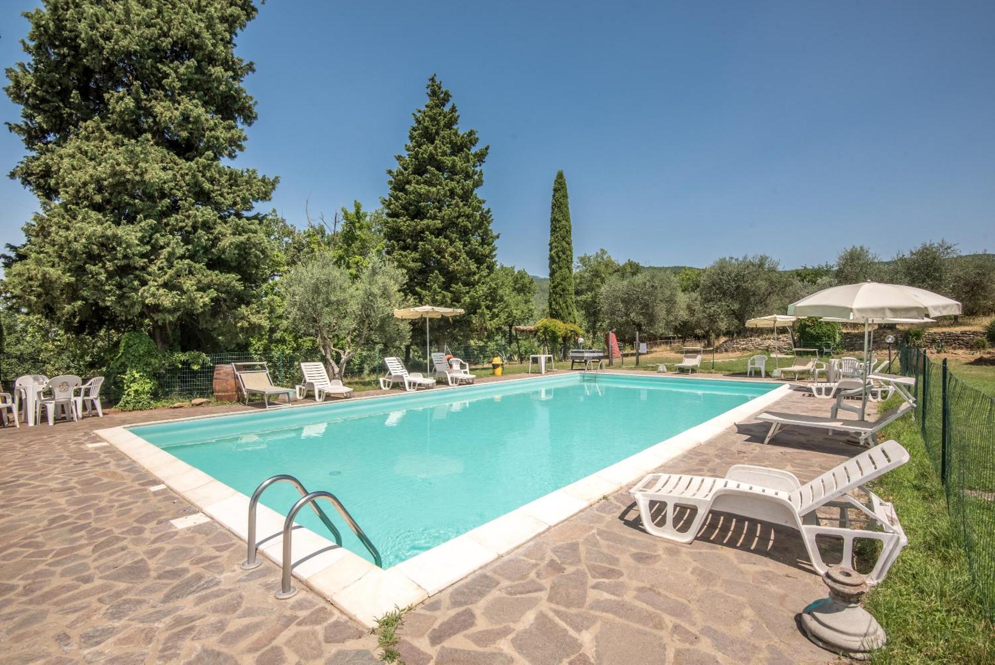 Villa Poggio Primo - Trilocale Etrusco Castiglion Fibocchi Exterior foto